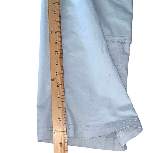 ABERCROMBIE & FITCH Khaki Cargo Wide Leg Pants size 26 Tan Utility EUC - Picture 10 of 10